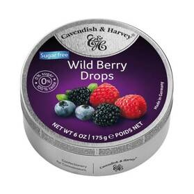 Cavendish&Harvey Sugarfree Wild Berry- dropsy bez cukru o smaku owoców leśnych 1