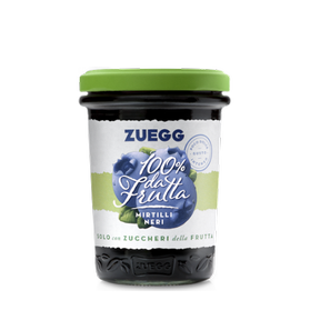 Zuegg Dżem z czarnych jagód 100% owoców 250g