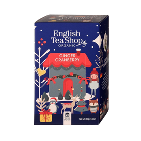 English Tea Shop Ginger Cranberry - zimowa herbata czarna 20 saszetek