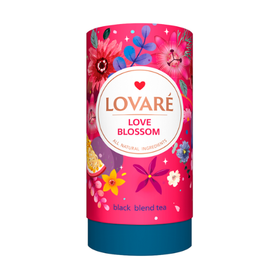Lovare Love Blossom - czarna herbata liściasta z dodatkami 80g