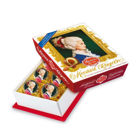 Reber Constanze Kugeln - pralinki z nadzieniem pistacjowo - marcepanowym 120g