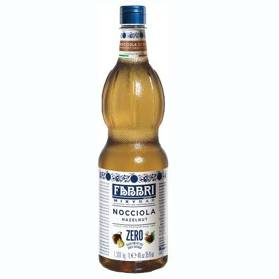 Fabbri ZERO Nocciola - włoski syrop orzechowy 1l