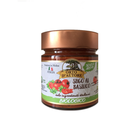 Orto d'Autore Sugo Al Basilico BIO sos bazyliowy 180 g