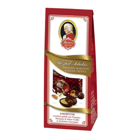 Reber Mozart Schokis - pralinki z nadzieniem pistacjowo - marcepanowym 100g