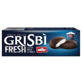 Grisbi Müller - biszkopty z nadzieniem jogurtowym od Müllera 112g