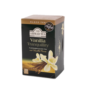 Ahmad Czarna herbata z wanilią 20 saszetek