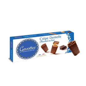 Gavottes Lait Chocolat Crepe Dentelle - kruche ciastka z mleczną czekoladą 90g