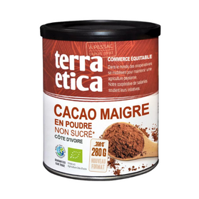 Terra Etica Cacao Maigre - kakao niskotłuszczowe w proszku 280g