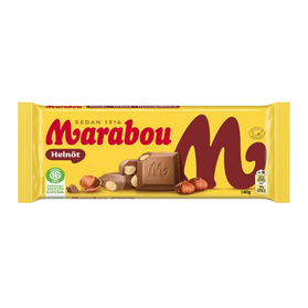 Marabou Helnot - mleczna czekolada z orzechami laskowymi 160g