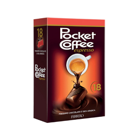 Ferrero Pocket Coffee - włoskie praliny czekoladowe z płynną kawą 225g