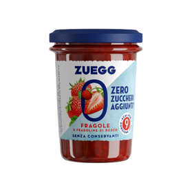 Zuegg Dżem truskawkowy bez dodatku cukru 220g