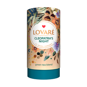 Lovare Cleopatra's Night - zielona herbata liściasta z dodatkami 80g