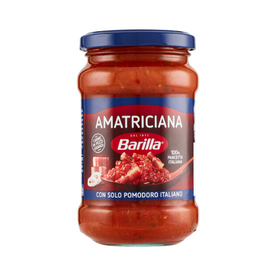 Barilla Amatriciana Con Solo Pomodoro - sos pomidorowy z boczkiem 300 g