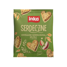 Inka Serdeczne - ciastka owsiane musli z jabłkiem 50g