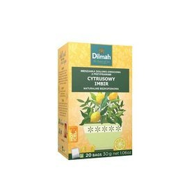 Dilmah Cytrusowy Imbir 20 torebek