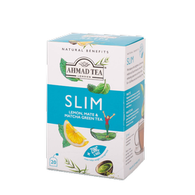 Ahmad Slim Lemon Mate & Matcha Green Tea