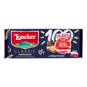 Loacker Classic Cremkakao - wafelki z kremem kakaowo - czekoladowym 175g