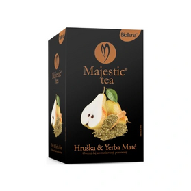 Biogena Majestic tea - herbata owocowa z gruszką i Yerba Mate 20 saszetek