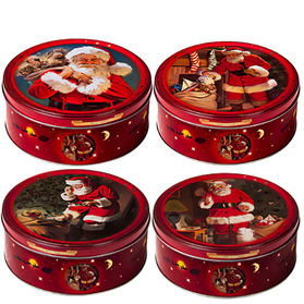 Jacobsens Classic Santa - duńskie ciastka maślane w puszce 150g