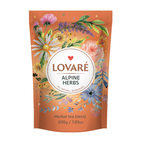 Lovare Alpine Herbs - herbata ziołowa liściasta 200g