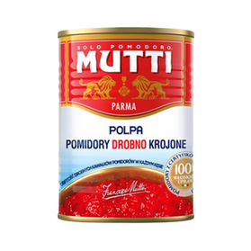 Mutti Pomidory drobno krojone - pulpa 400 g