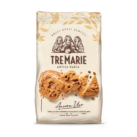 Tre Marie AncoraUno - kruche ciastka z kawałkami czekolady i karmelu 315g