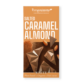 Benjamissimo Salted Caramel Almond - czekolada słony karmel z migdałami 60g