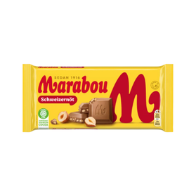 Marabou Schweizernot - mleczna czekolada z orzechami 160g