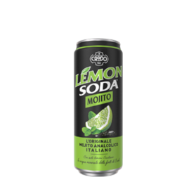 Lemon Soda Mojito 330 ml włoski napój gazowany