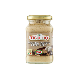 Tigullio Ricotta Tartufo e Pepe Nero 185 g