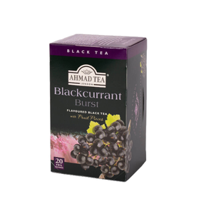 Ahmad czarna herbata z porzeczką 20 saszetek