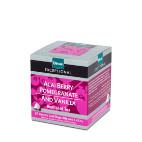 Dilmah Acai Berry, Pomegranate and Vanilla - 20 piramidek z herbatą