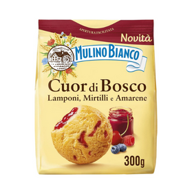 Mulino Bianco Cuor di Bosco - ciastka z owocowym nadzieniem 300g