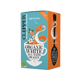 Clipper biała herbata z pomarańczą 20 saszetek