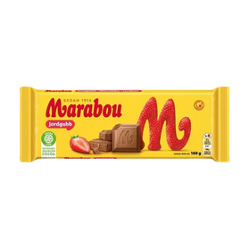 Marabou Jordgubb - mleczna czekolada z kawałkami truskawki 160g