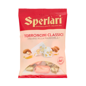 Sperlari Torroncini Classici - włoskie cukierki nugat z migdałami 117g