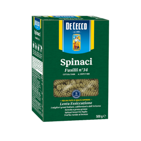 De Cecco 34 Fusilli Spinaci makaron świderki 500 g