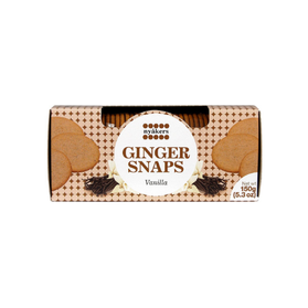 Nyakers Ginger Snaps Vanilla - ciastka imbirowo waniliowe 150g