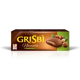 Grisbi Nocciola biszkopty z nadzieniem orzechowym 150g