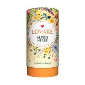 Lovare Alpine Herbs - mieszana herbata ziołowa z dodatkami 80g