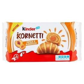 Kinder Kornetti Pesca Albiocca - rogaliki morelowe 252g