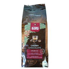 Cafe Sati Cherry Chocolate - kawa ziarnista czekolada z wiśnią 500g